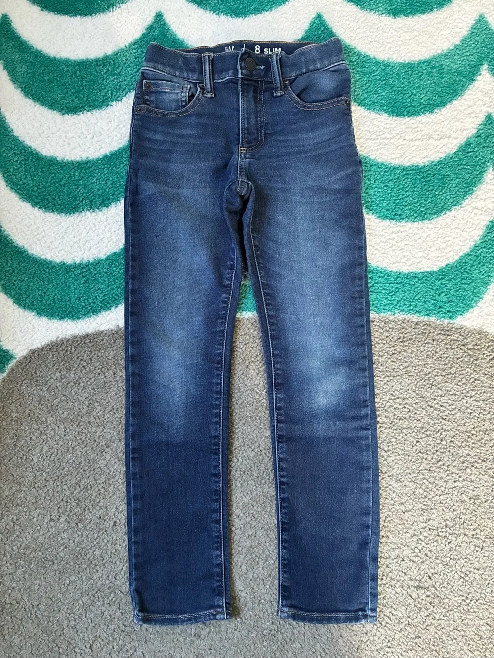 GAP Kids Slim Jeans (Dark Wash) Size 8 Slim